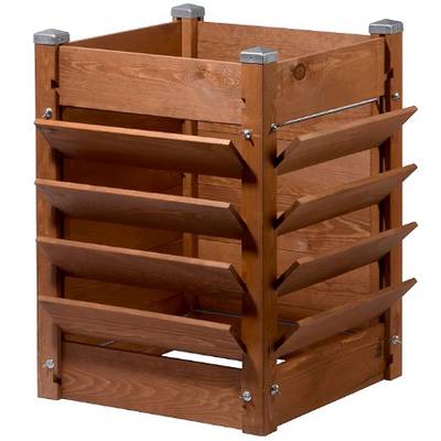 Jardinière surélevée avec composteur intégré Dobar