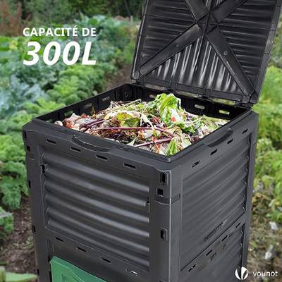 Composteur Plastique VOUNOT 300L